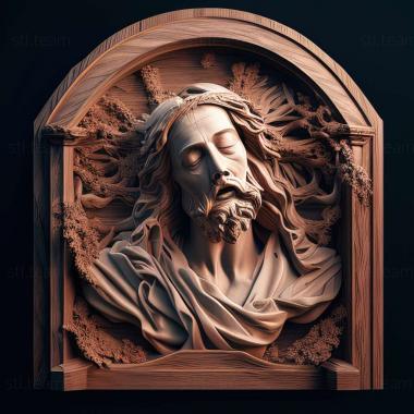 3D model jesus (STL)